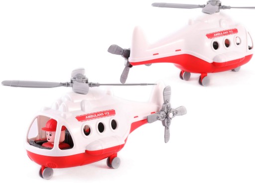 Letecká ambulancia SOS vrtuľník 29 cm