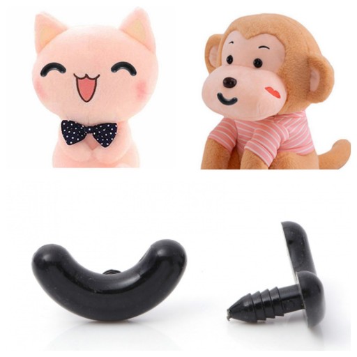 2 páry = 4 ks bezpečné oči, oči alebo ústa pre amigurumi, roztomilé, kawaii