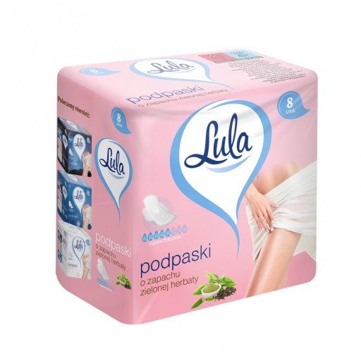 Lula Hygienické vložky zelený čaj 8 ks
