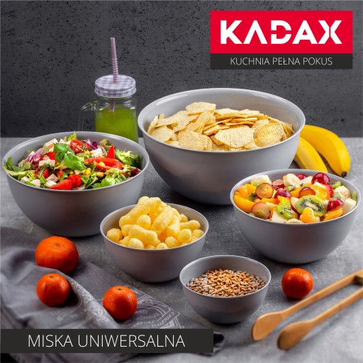PLASTOVÁ KUCHYŇSKÁ MISKA NA ŠALÁT, 5 L, SIVÁ