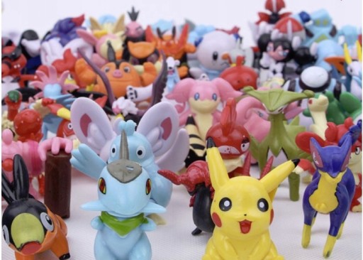 POKEMON GO FÓRKY SADA 24 POKEMONOVÝCH figúrok