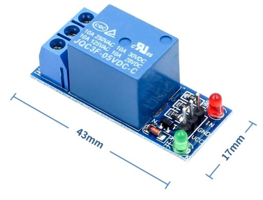 013 1-kanálový 5V 10A modul relé Arduino