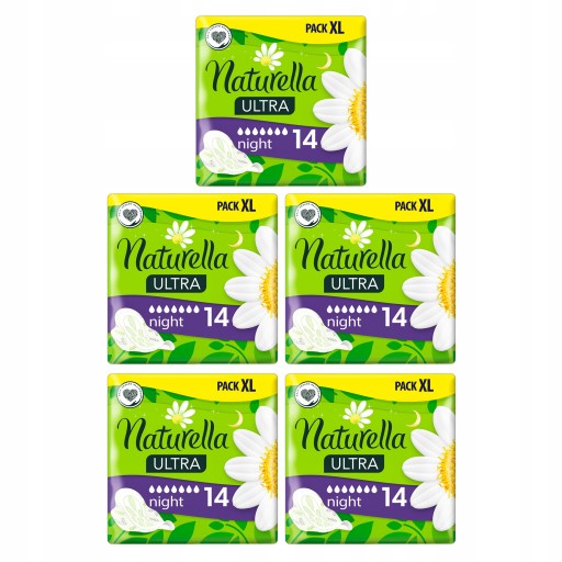 Hygienické vložky NATURELLA Ultra Night 14 ks.