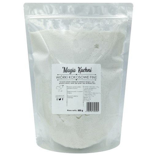 KOKOSOVÉ lupienky 500g JEMNÉ jemné NATURAL