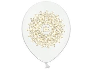 LATEXOVÉ BALÓNY 30 cm KOMUNION IHS KOMUNIÓN