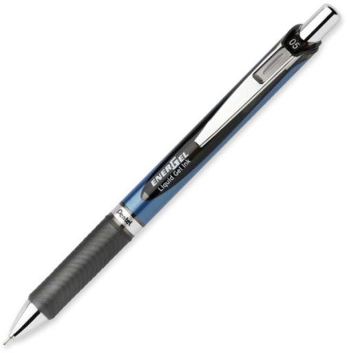 Guľôčkové pero Energel Pentel BLN-75 0,5 mm čierne