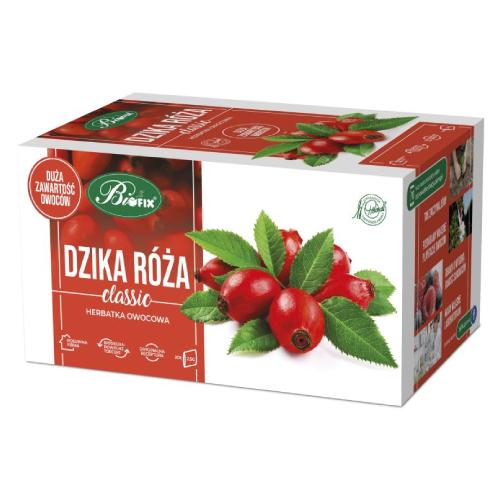 BiFix Classic Divoká ruža ovocný čaj, 20x2,5g
