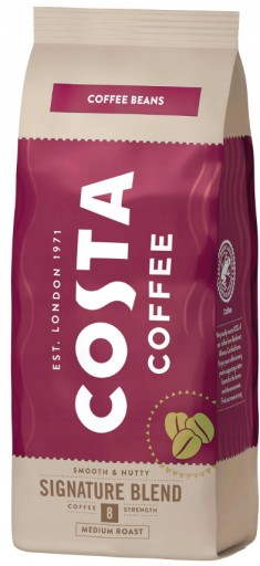 COSTA COFFEE SIGNATURE BLEND STREDNÁ pražená zrnková káva 200G