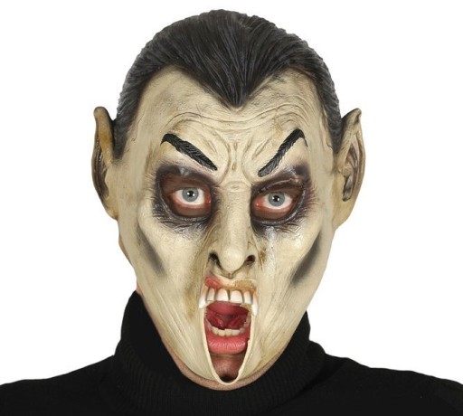 LATEXOVÁ UPÍRIA MASKA Z HALLOWEENSKÉHO HORORU