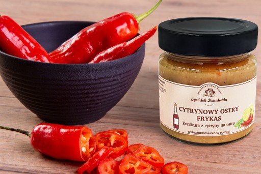 CITRÓNOVÝ DŽEM PIKANTNÁ PRÍRODA CITRÓNOVÁ PAPRIKA