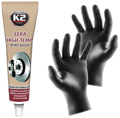 K2 CERA HIGH-TEMP - BRZDOVÝ VLASTNÝ 100ML Re