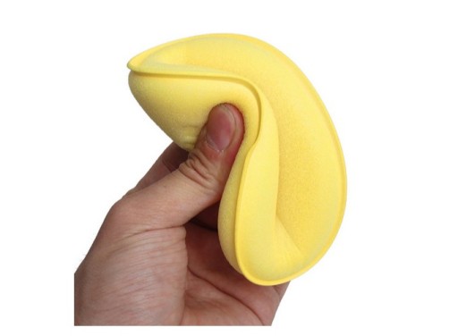 Hubkový aplikátor na voskovanie, lesk a leštenie Fl 12,5cm Pad 1 ks.