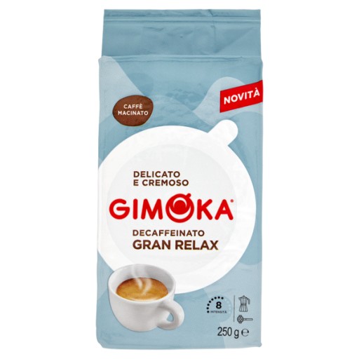 Gimoka 250g Gran Relax mletá káva bez kofeínu