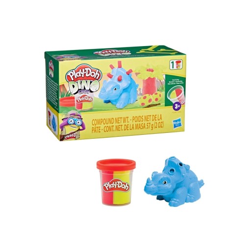 Zahrajte si Doh Dino Crew Triceratops Hasbro Toy Dinosaur