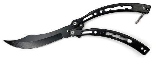CS:GO Butterfly Knife Black N454A