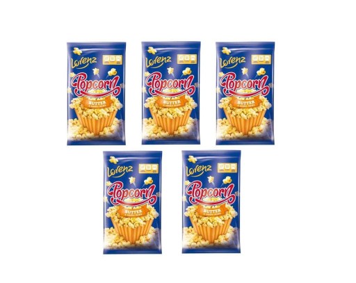 LORENZ MASELNÝ POPCORN DO MIKROVLNKY 5X 90G