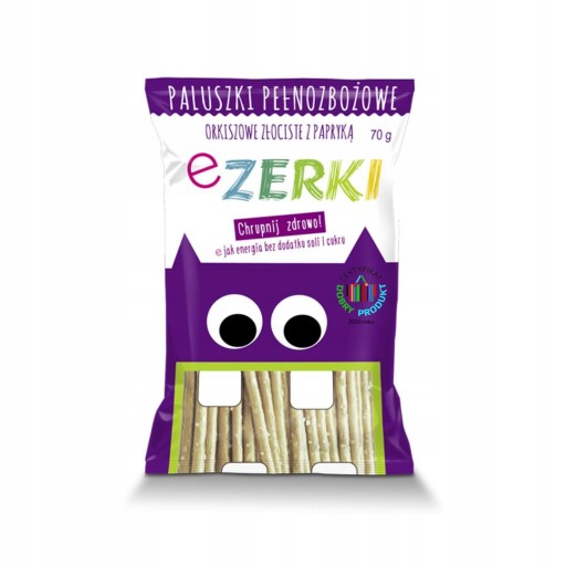 eZERKI Paprikové tyčinky špaldové 70 g VEGE
