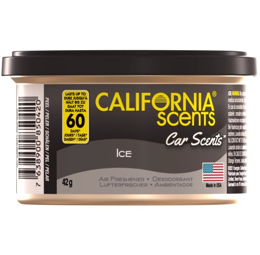 Plechovka na ľadovú vôňu California Scents