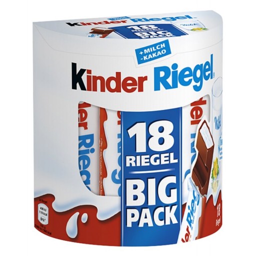 KINDER Riegel 18-balenie BIGPACK 18x21g=378g DÁTUM: 09.05.2024