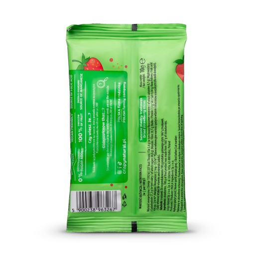 SUŠENÉ JAHODY celé ovocie 100% sušené jahody 10g