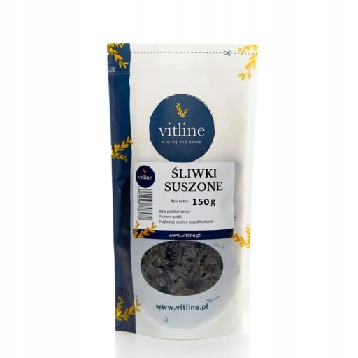 SUŠENÉ SLIVKY SUŠENÉ 150g, KVALITA BEZ SEMEN