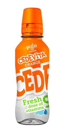 Nápoj s pomarančovou príchuťou 340 ml Cedevita