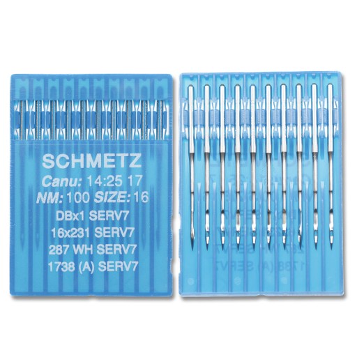 Schmetz strojové ihly 16x231 100 SERV 7 10ks