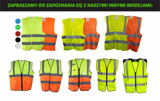REFLEXNÁ VESTA BIELA POTLAČ PREDNÁ+ZADNÁ ČASŤ L