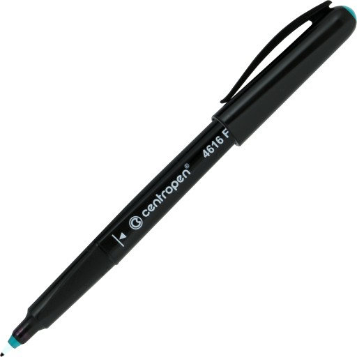 Centropen popisovač CD/DVD tenký, 0,6 mm, zelený