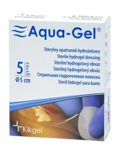 AQUA GEL HYDROGEL DRESSING Ø 5 CM