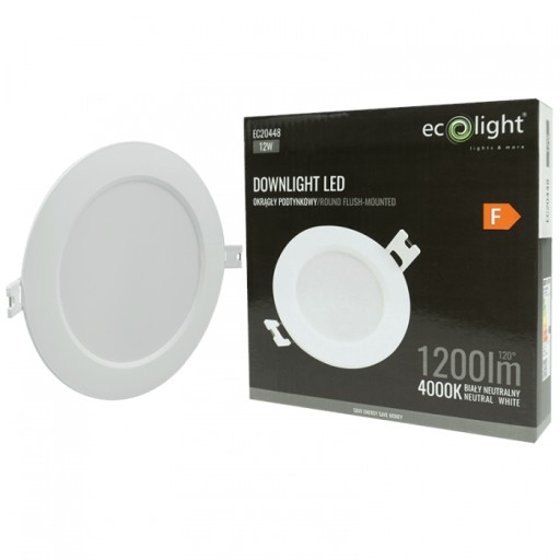 Svietidlo LED vstavané stropné svietidlo 12W 1200lm 4000K