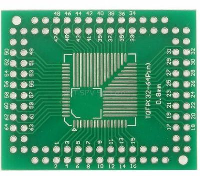 Univerzálna doska adaptéra TQFP32-64-100PIN PU08