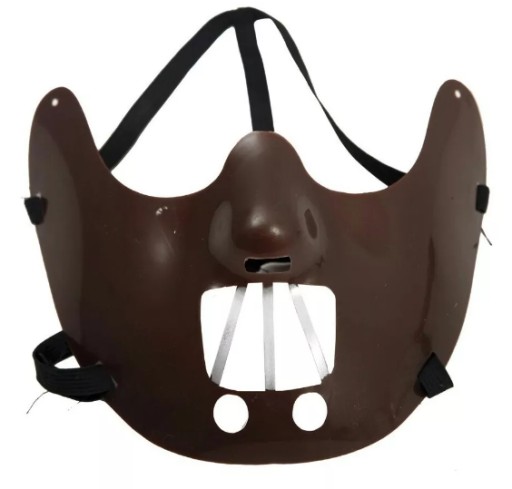 HANNIBAL LECTER MASKA TICHO HALLOWEENSKÝCH LAHANKOV