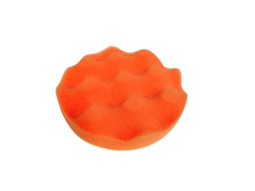 Špongia 125 x 45 oranžová krimpovaná leštička MAGMA