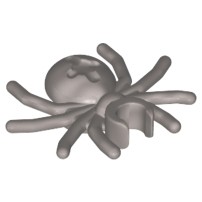LEGO 30238 SPIDER MATTE SILVER NOVINKA == (1g)