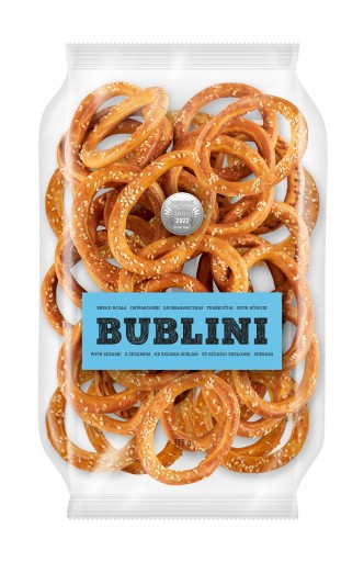 Tera Bublini Obwarzanki so sezamom 375g