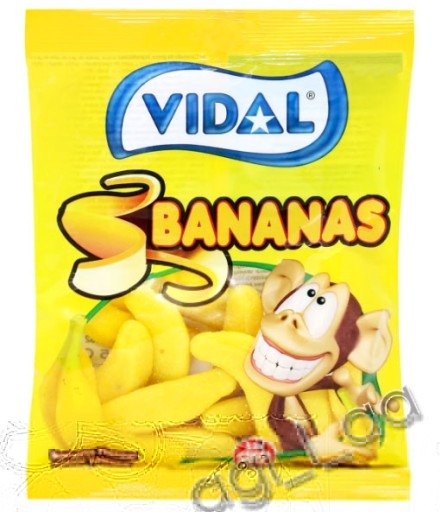 VIDAL BANÁNOVÉ PENOVÉ ŽELÉ 90g