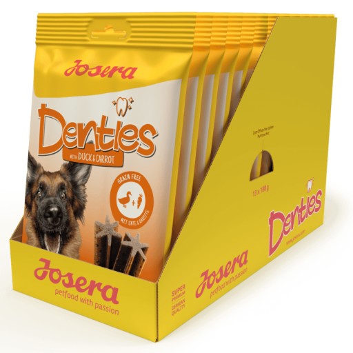 JOSERA DENTIES Pochúťka s kačicou a mrkvou 180g