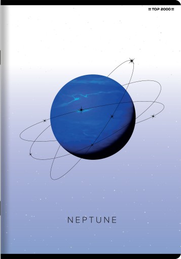 NOTEBOOK A5/60K GEO/PLANET MIX LINE