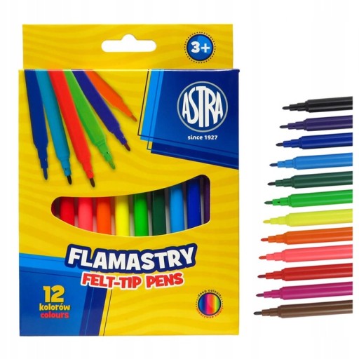 ŠKOLSKÉ VÝLETY 12 farieb Fixky Fixky ASTRA