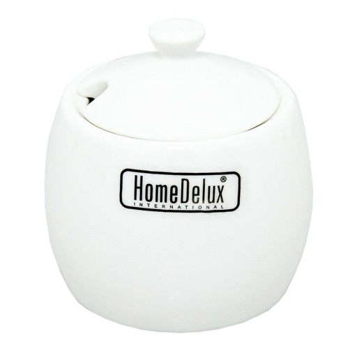 Biela porcelánová cukornička CASK HomeDelux