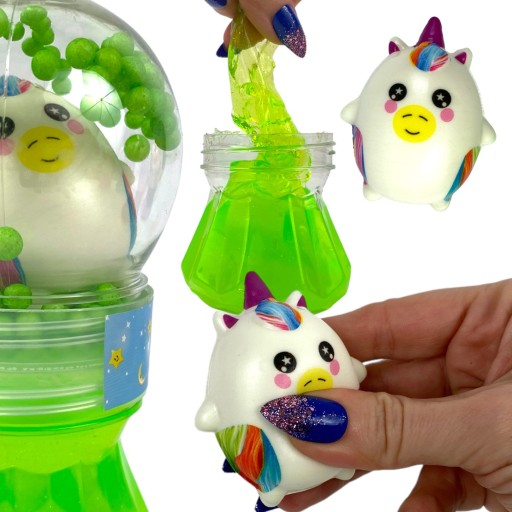 SLIME senzorické PLASTOVÉ A STYROPENOVÉ SQUISHY GULIČKY