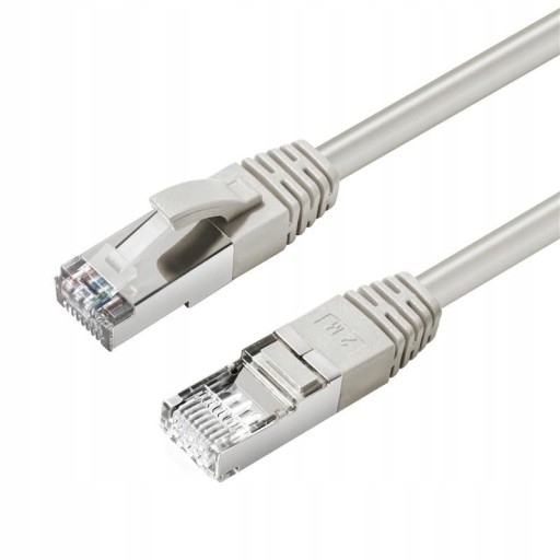 MicroConnect F/UTP CAT6 0,5m Sivá LSZH