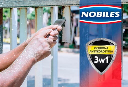 Nobiles Nobikor antikorózny základný olej-ftalový červený oxid 0,5L