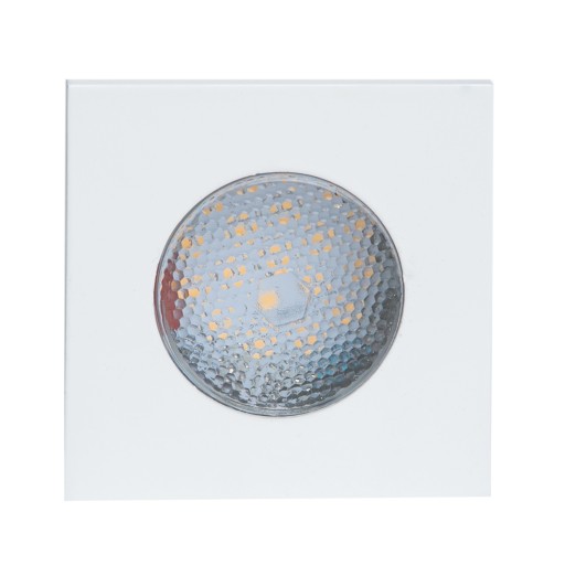 Zápustné LED svietidlo SINGLE SQUARE WHITE