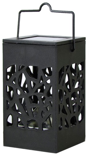 Solárna lampa dekorácia LANTERN závesný dekor P-503
