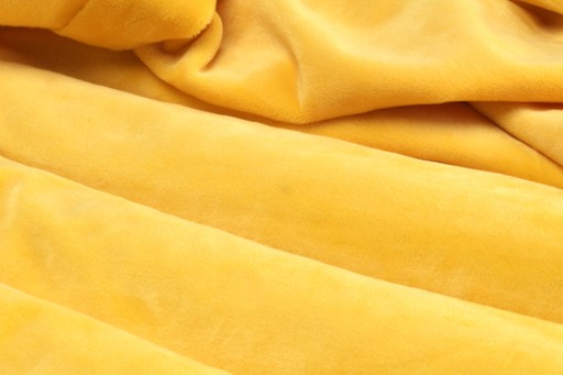 Minky Knit Smooth No. 25 Yellow 1/2 MB