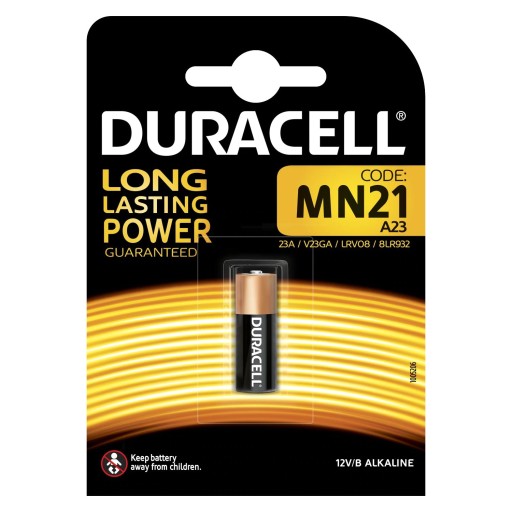 Špecializované batérie DURACELL MN21 A23 12V 5 ks
