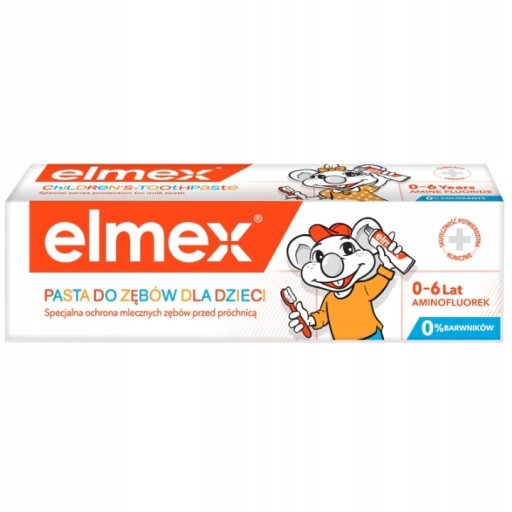 Elmex zubná pasta pre deti 0-6 rokov 50ml