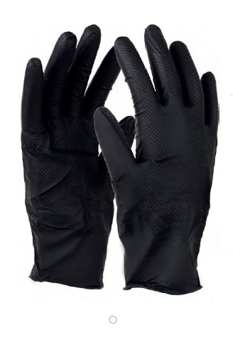 NITRAX GRIP ČIERNE RUKAVICE 9